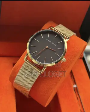 Black Dail Face With Gold 111