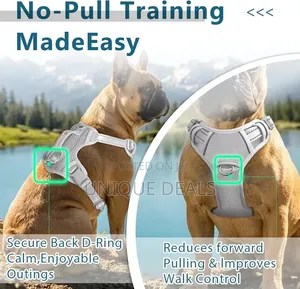 Dog Harness No Pull With Id Tag Pocket