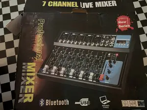 7 Channel Professional Mixer