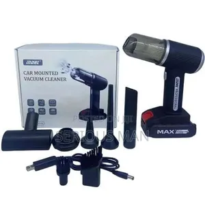 Car Mounted Vacuum Cleaner With a Max Rechargeable Battery