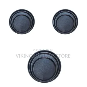 Pack of 3 Deep Round Restaurant Cafe Hotel Kitchen Plastic Custom