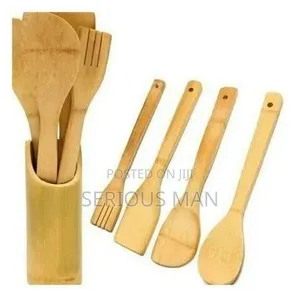 A Set of Wooden Serving/Cooking Spoons