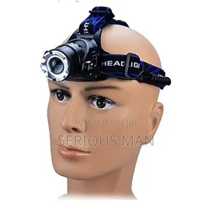 Rechargeable Bright Led Headlamp, Waterproof Camping Headtorch