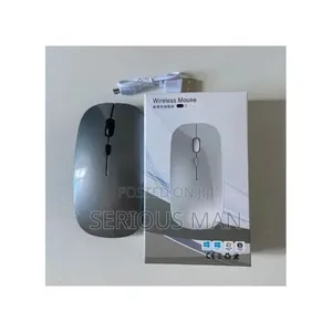 Slim Silent Wireless Mouse - Black