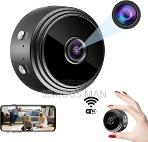 Hidden Spy Hd 1080p Micro Mini Wireless Wifi Security Camera – Black