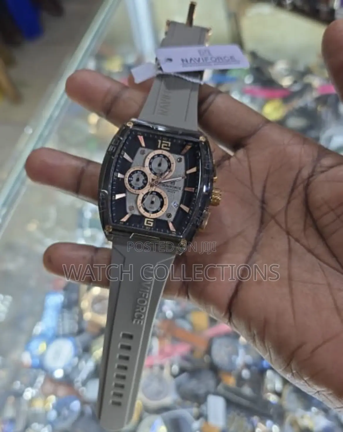Rubber Strap Navi Watch