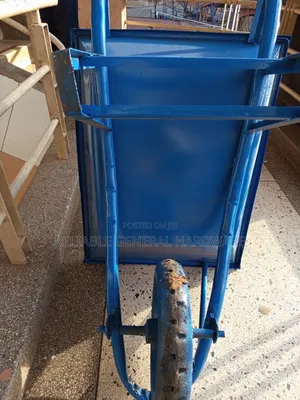 Wheel Barrow Heavy Duty Blue
