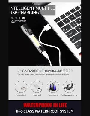 Rechargeable Mini Flash Light Torch