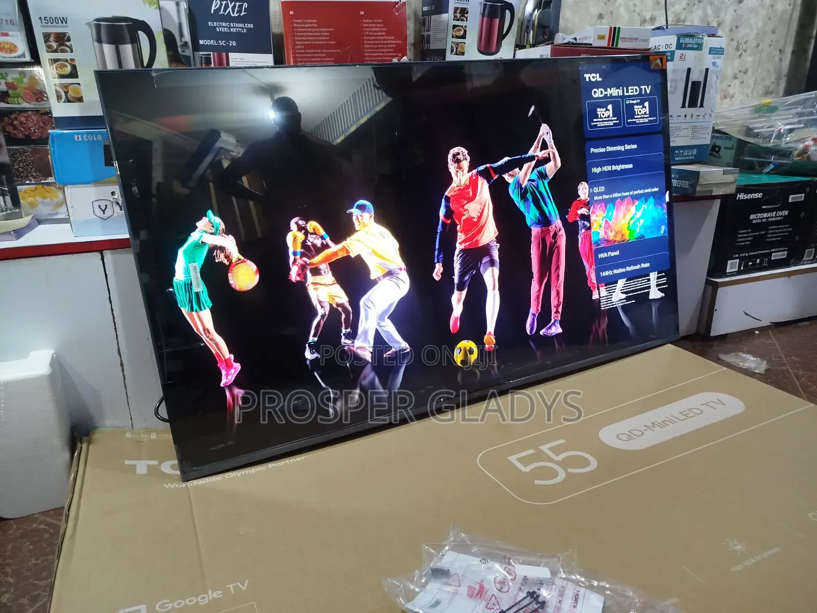 TCL 55 Qled Min Led Smart Android Google Tv.