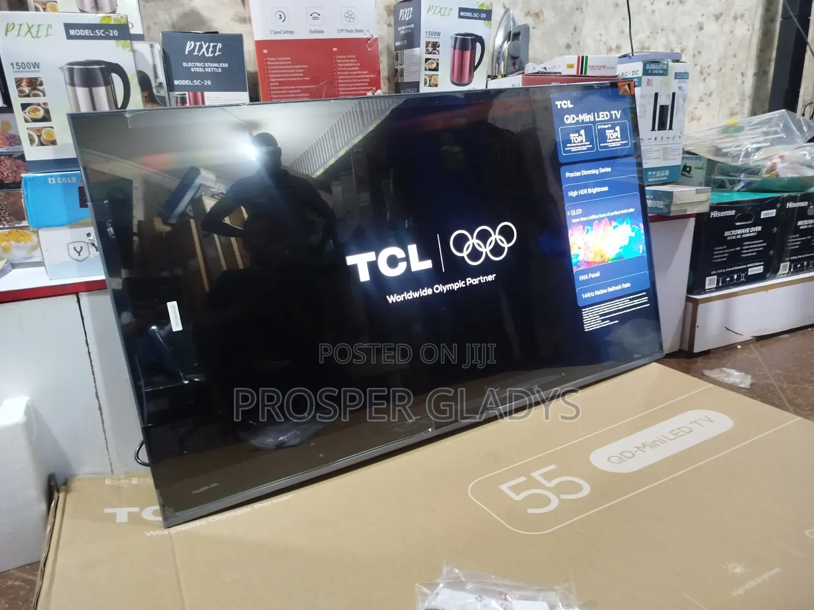 TCL 55 Qled Min Led Smart Android Google Tv.