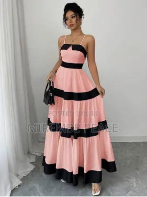 Color Blocked Max Dresses