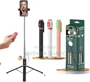 Jc-18h Wireless Bluetooth Selfie Stick Tripod With Dual Fill Lights