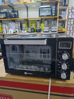 Sayona Electric Mini Oven With Two Top Hot Plates/45l Oven