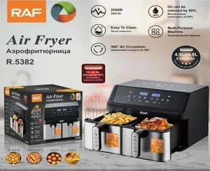 Raf 9l Double Basket Digital Air Fryer ( Model R.5382)