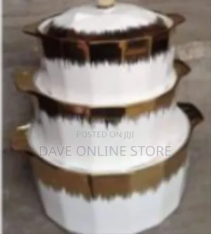 Elegant Ceramic Serving Dishes / Casserole Set