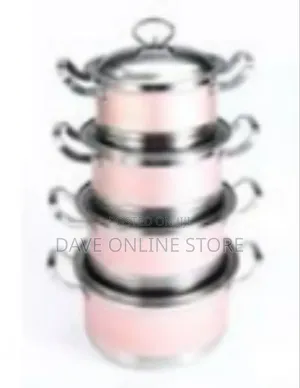 8 Pieces Set of Stainless Steel Serving Dishes