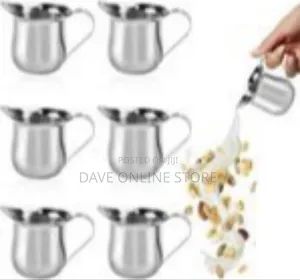 Professional Stainless Steel Mini Creamer and Milk Pitcher Set
