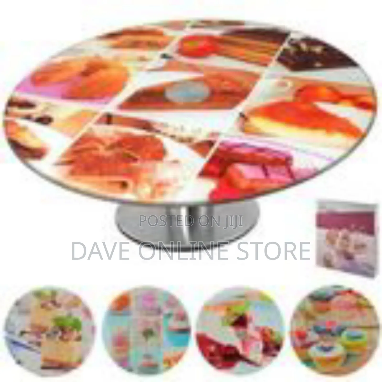 Rotating Dessert Stand / Cake Pedestal