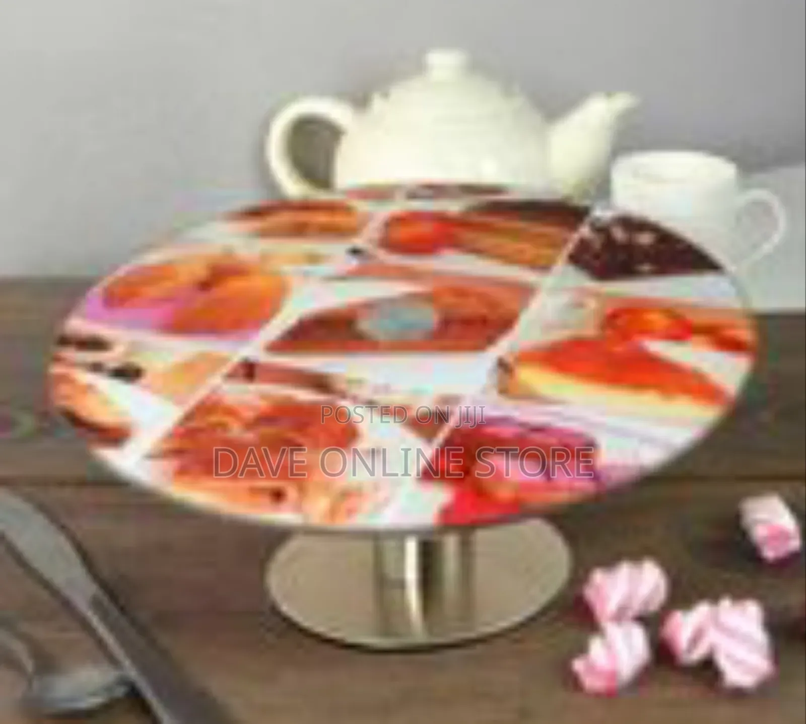 Rotating Dessert Stand / Cake Pedestal