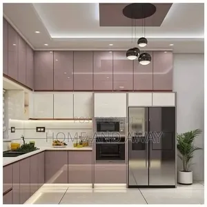 Gloss Board Kitchen Cabinets From 1,500,000/- Per Running Meter