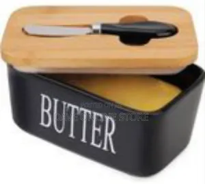 Elegant Ceramic Butter Dish