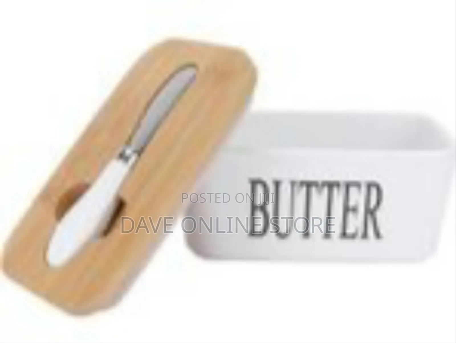 Elegant Ceramic Butter Dish