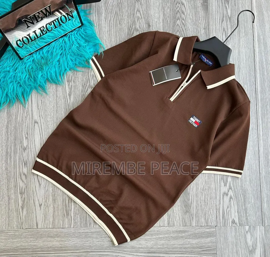 Sleeve Trim Polo T-Shirts