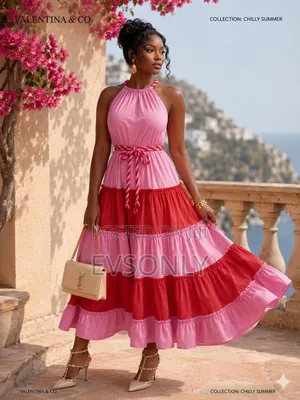 Sleeveless Coloured Dresses