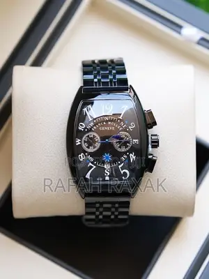 Black PVD Stainless Steel Franck Muller Mariner Chronograph Watch