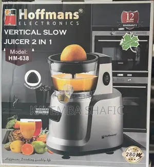 Hoffmans 2-in-1 Vertical Slow Juicer (Hm-638) – Cold Press