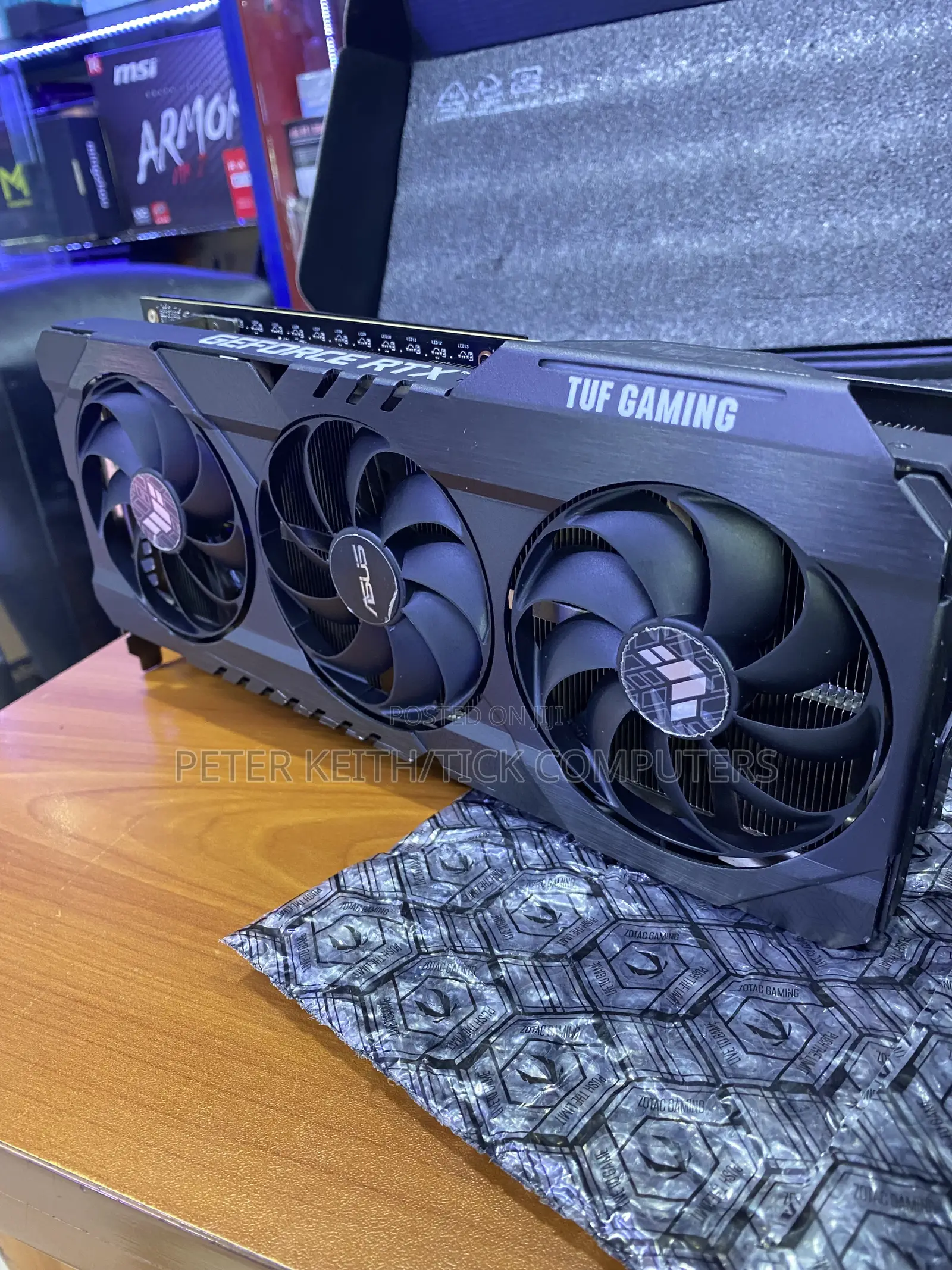 Nvidia Asus Tuf Geforce RTX 3060 V2 Oc Edition 12gb Gddr6 Graphics Cad