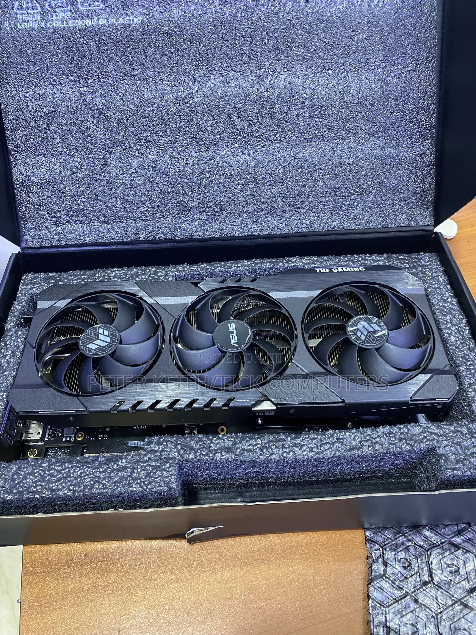 Nvidia Asus Tuf Geforce RTX 3060 V2 Oc Edition 12gb Gddr6 Graphics Cad