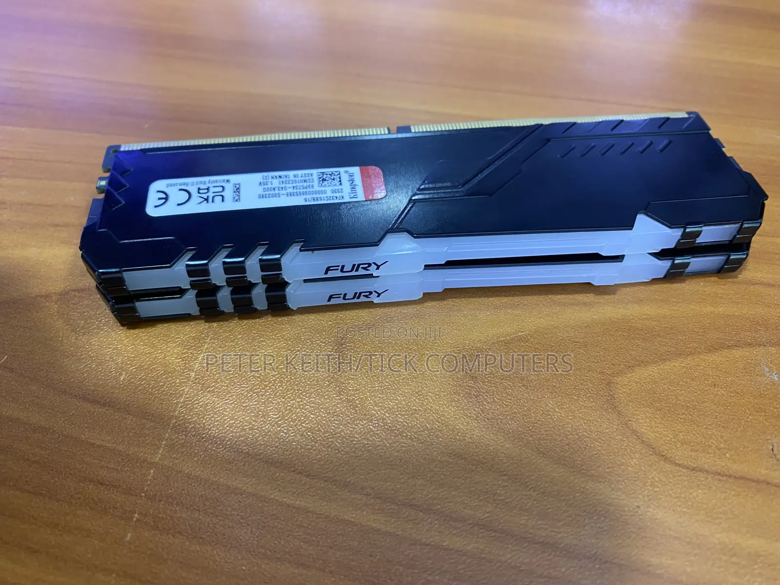 16 Kingston Fury Beast Ddr4 Desktop and Gaming Performance Memory