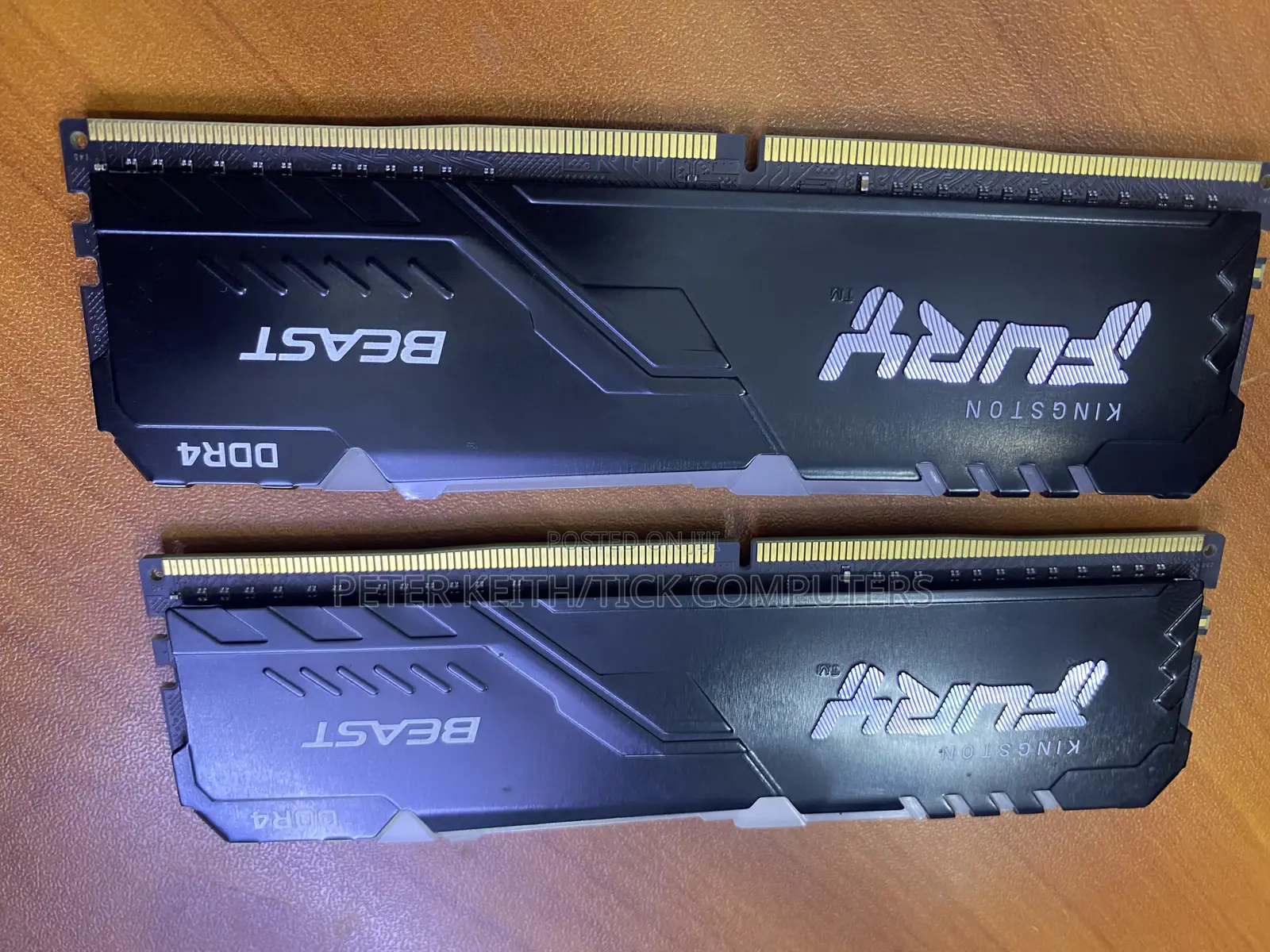 16 Kingston Fury Beast Ddr4 Desktop and Gaming Performance Memory