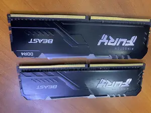 16 Kingston Fury Beast Ddr4 Desktop and Gaming Performance Memory
