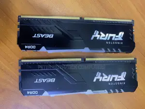 16 Kingston Fury Beast Ddr4 Desktop and Gaming Performance Memory