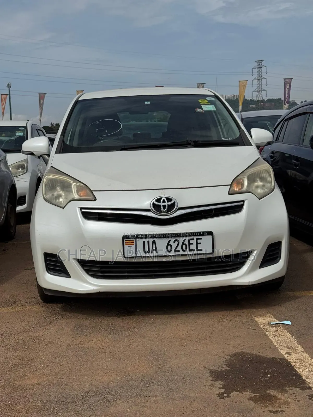 Toyota Ractis 2012 White