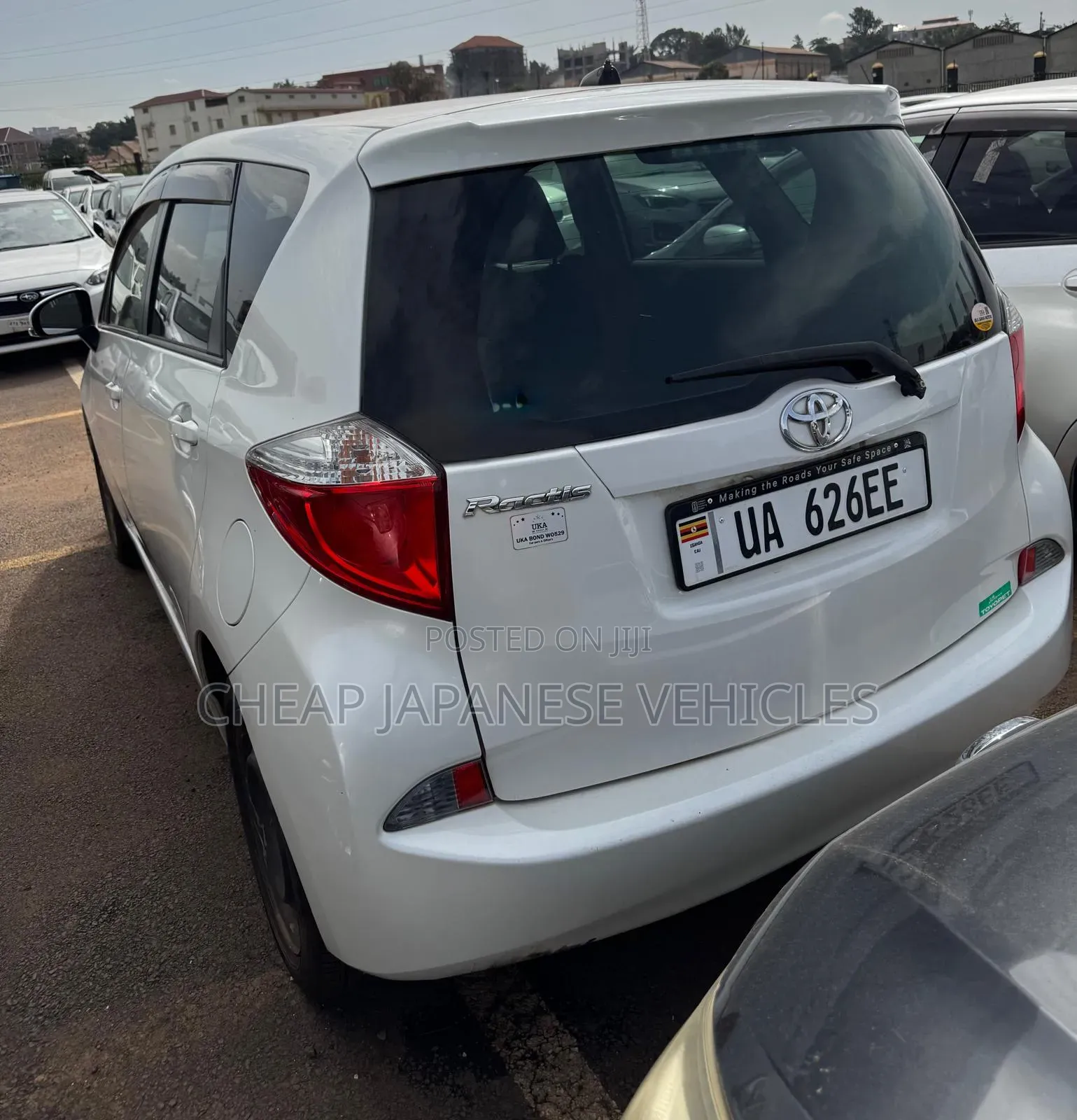 Toyota Ractis 2012 White