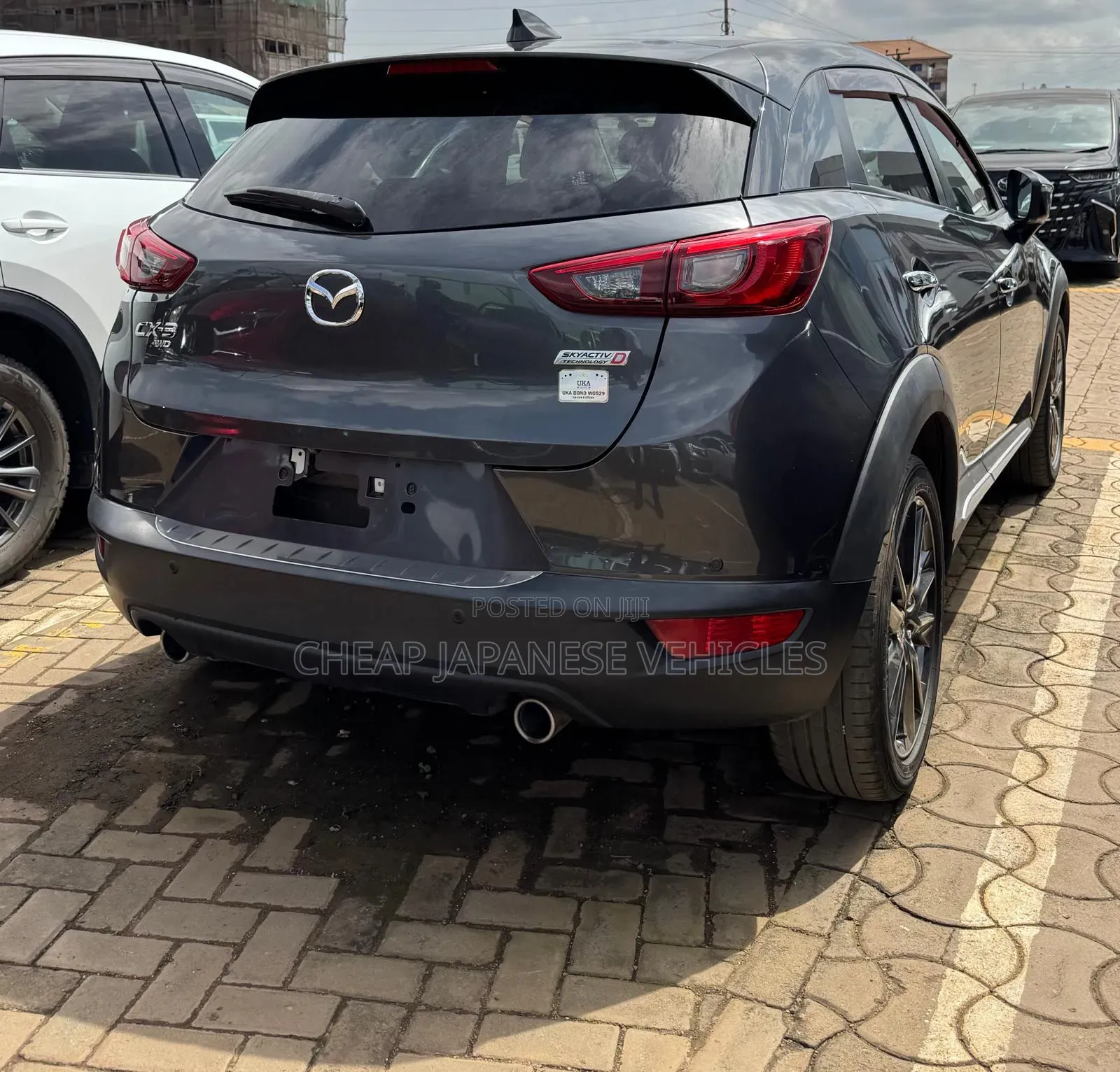 Mazda CX-3 1.5 Diesel AWD 2016 Gray