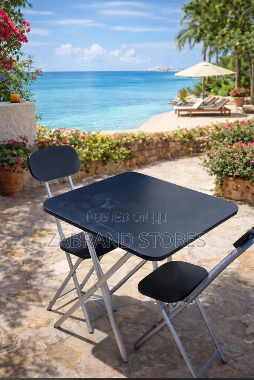 Foldable Table Chair Set
