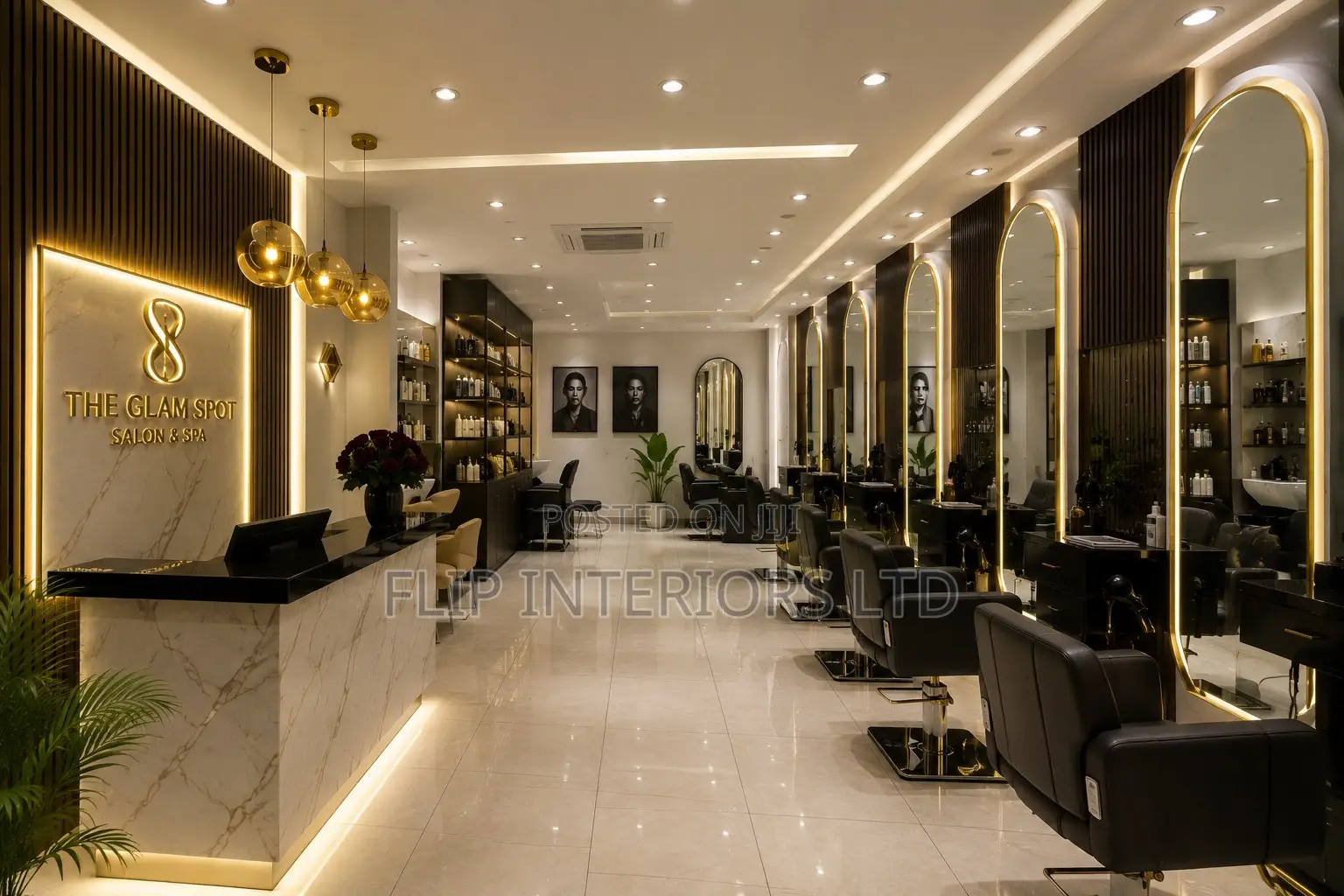 Luxury Salon Interior Design Solutions