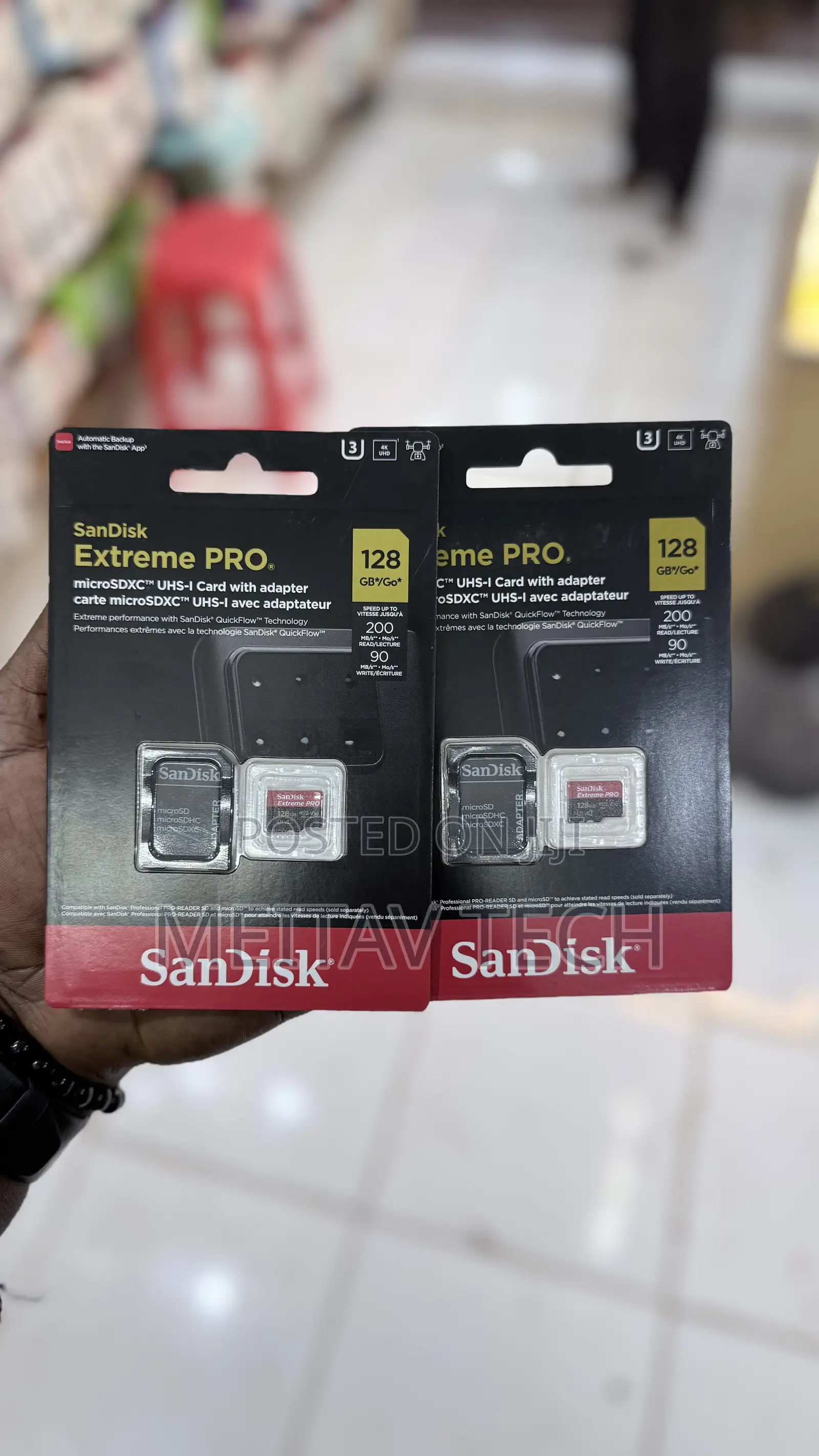 Sandisk Extreme Pro 128gb Memory Card