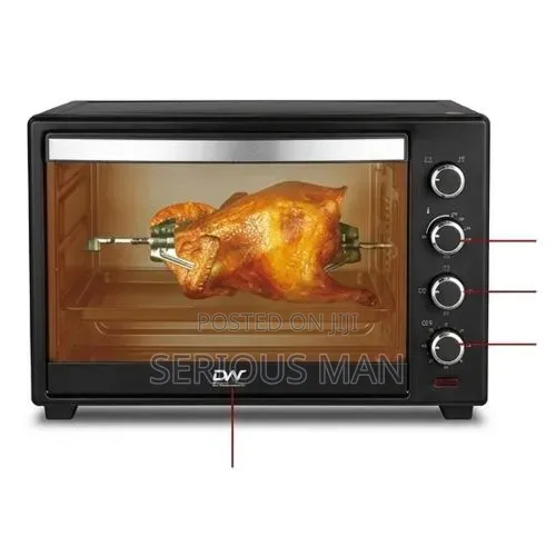 Digiwave 48 Liters Electric Mini Oven 2000w With Rotisserie Function -