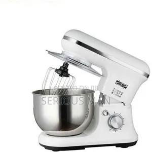 8.0-liter Stand Mixer With A 1200-watt Motor And Silver Finish.