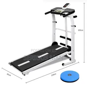 Manual Treadmill – Foldable Home Gym Equipment