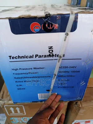High-Pressure Washer.