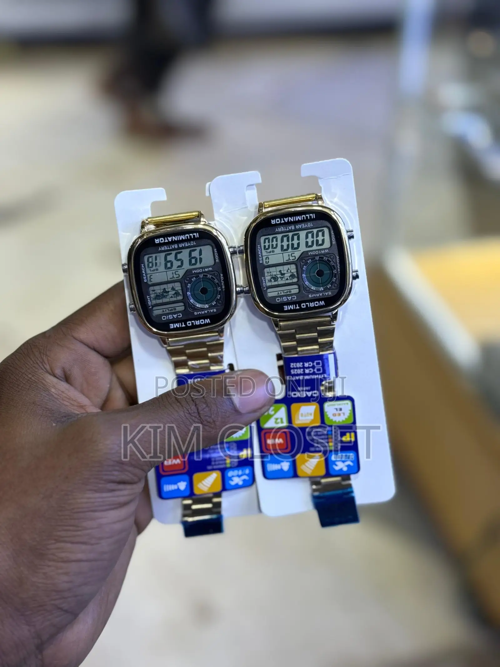 Illuminated Casio
