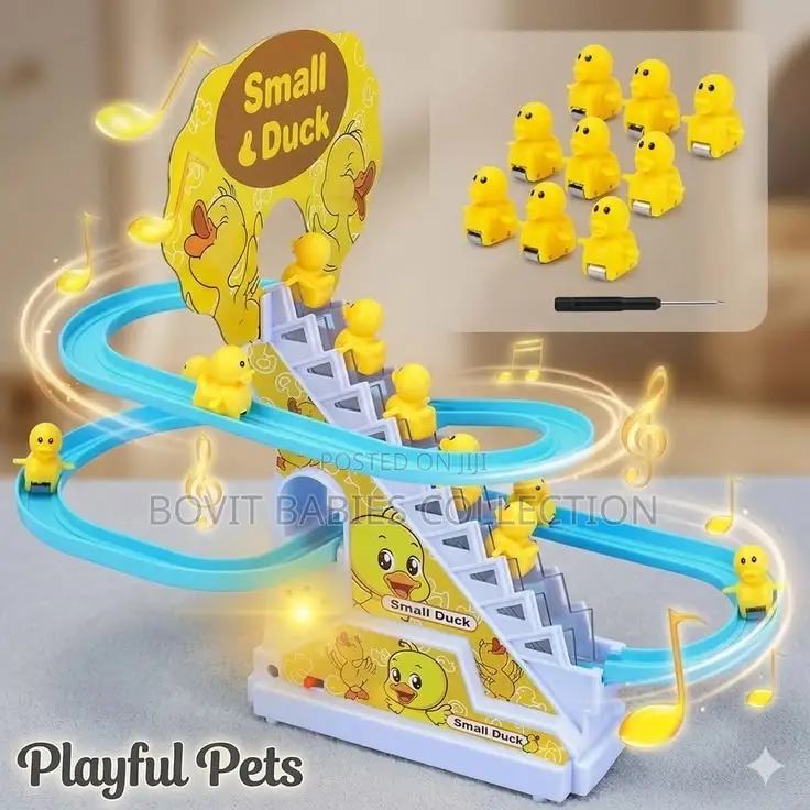 Kids Musical Climbing Small Ducks.