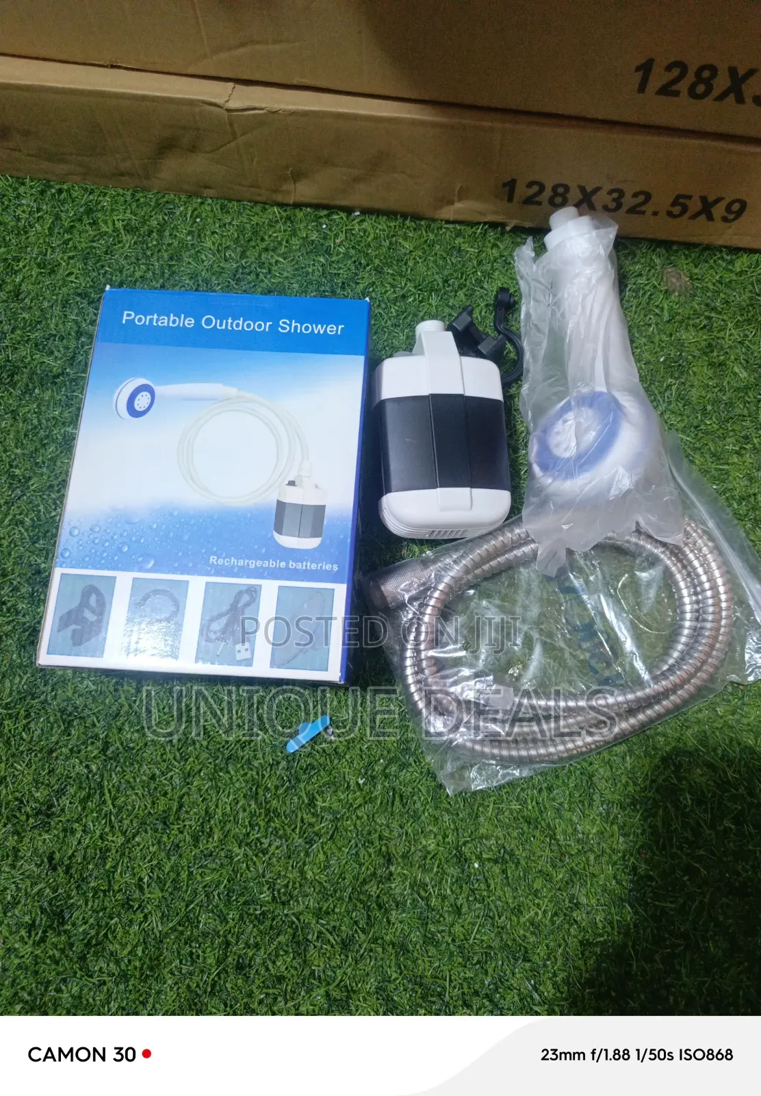 Outdoor Portable Rechargeable Shower