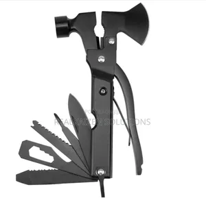 14 in 1 Multi Tool Survival Gear Hammer With Axe Military Grade Tool